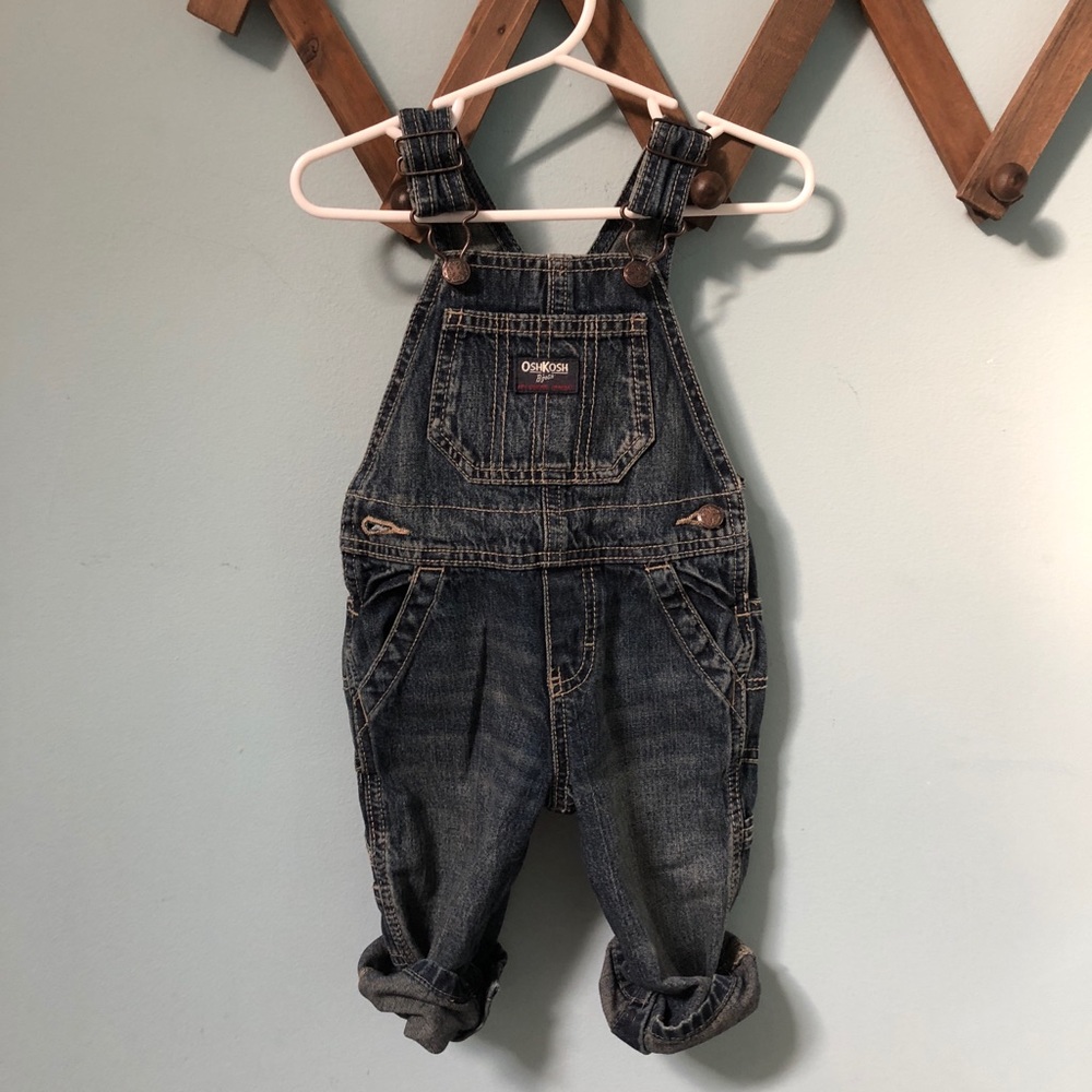 OshKosh denim overalls